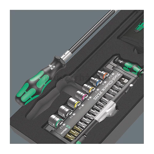 Wera 9750 Kraftform Kompakt és ToolCheck_PLUS szerszámkészlet habbetétben