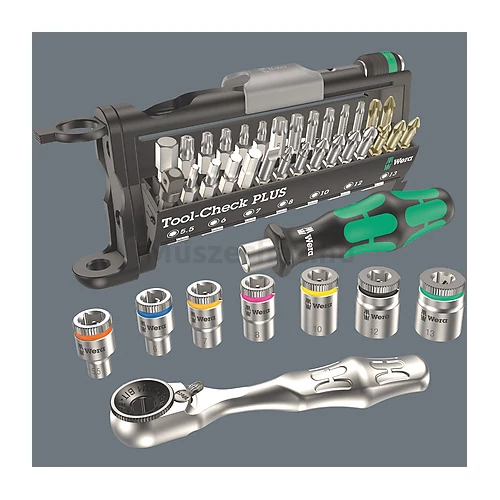 Wera 9750 Kraftform Kompakt és ToolCheck_PLUS szerszámkészlet habbetétben
