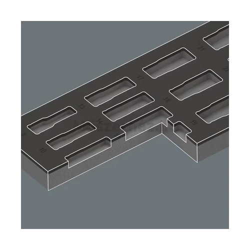 Wera 9828 Foam Insert Zyklop B 3/8