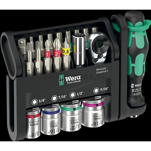 Wera Tool-Check Modular Imperial 1 szerszámkészlet 21 db-os colos