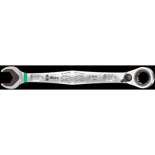 Wera 6001 Joker Racsnis csillag - villáskulcs irányváltós 18 mm