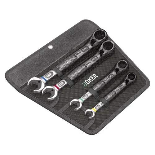 Wera 6001 Joker Switch 4 Set Racsnis csillag - villáskulcs irányváltós készlet