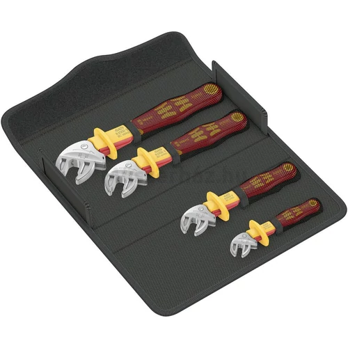 Wera 6004 Joker VDE 4 Set 1 - szigetelt önbeállító villáskulcs készlet 7-19 mm