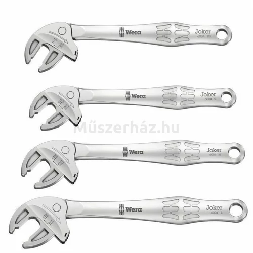 Wera 6004 Joker 4 Set 1 - önbeállító villáskulcs készlet 7-19 mm