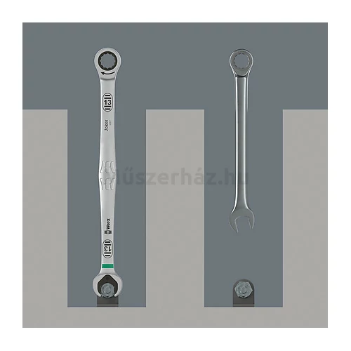 Wera 6007 Joker Racsnis csillag - villáskulcs hosszított 17 mm
