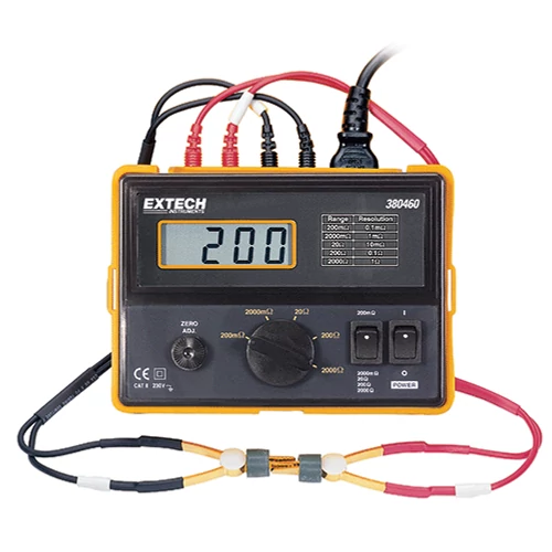 Extech 380462 Precíziós milliohm mérő műszer