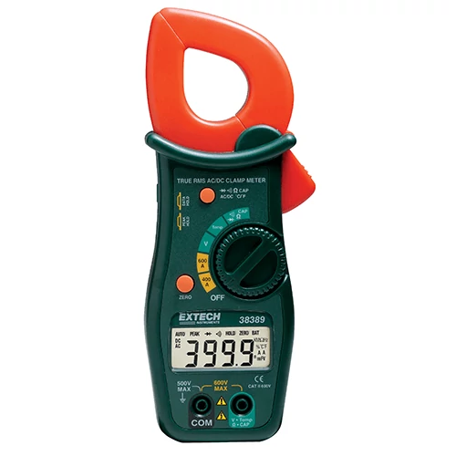 Extech 38389 600A AC/DC True RMS lakatfogó - MEGSZŰNT