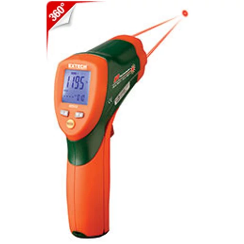 Extech 42512 Kettős lézeres infrahőmérő, 30:1, 1000 Celsius
