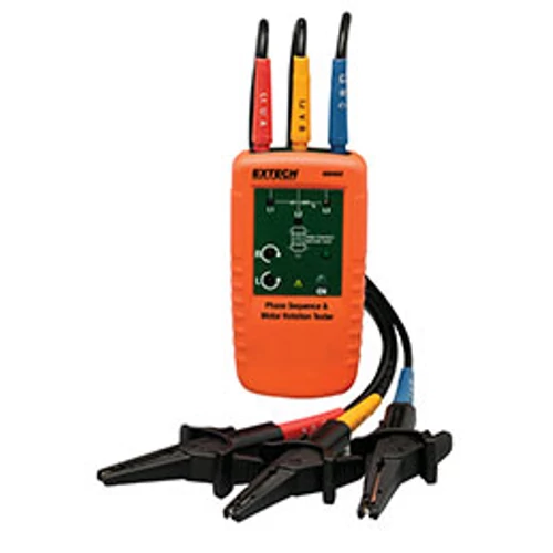 Extech 480403 Fázis forgásirány és Motor forgásirány teszter