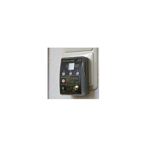 Amprobe 9080D fali 230V-os aljzat RCD/Fi relé teszter védőföld vizsgálathoz