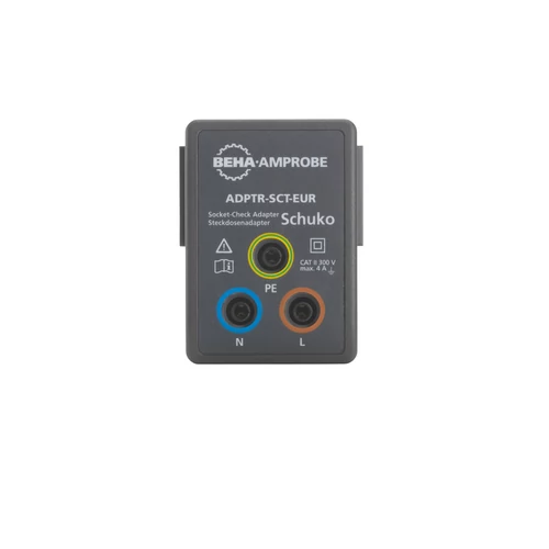 Amprobe ADPTR-SCT-EUR fali 230V-os aljzat adapter teszter Schuko aljzat