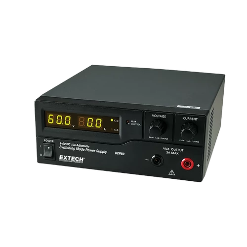 Extech DCP60 600W 60V-10A programozható DC kapcsoló üzemű tápegység