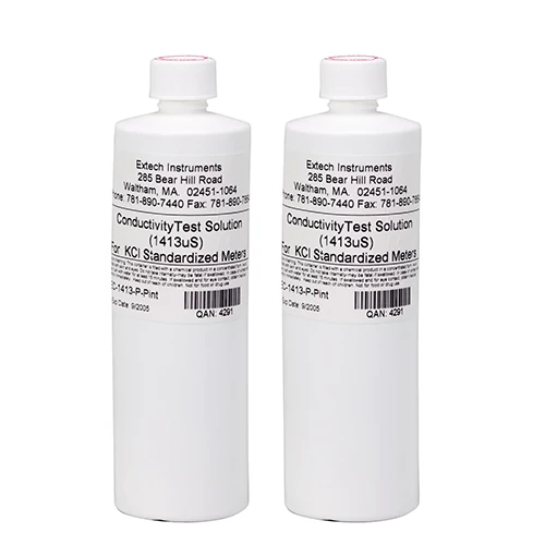 Extech EC-1413-P	Vezetőképesség kalibráló oldat 1413 mikroS
