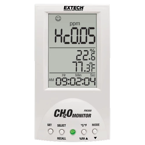 Extech FM300 Asztali formaldehid (CH2O vagy HCHO) monitor