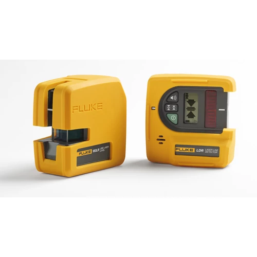  Fluke 180LR System 2 vonalas lézeres szintező, lézer detektorral, vörös
