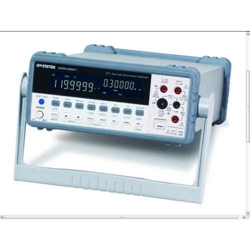 GW Instek GDM-8261A 6 1/2 digites asztali multiméter, 1.200.000 kijelzés