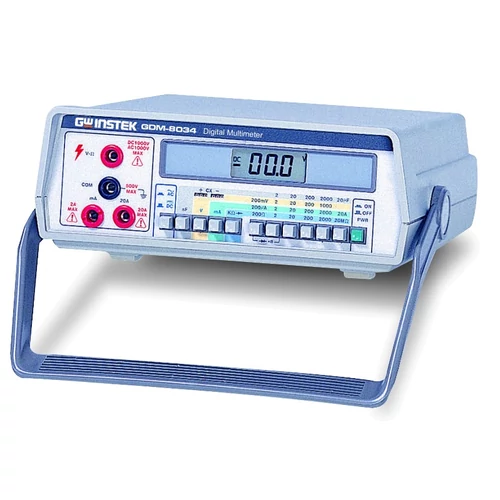 GW Instek GDM-8034 3 1/2 digites asztali multiméter, 2000 kijelzés