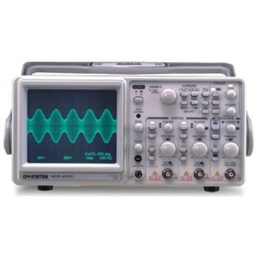 GW Instek GOS-6051 50MHz, 2CH analóg oszcilloszkóp