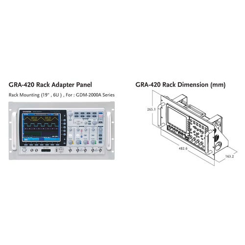 GW Instek GRA-420 Rack adapter panel
