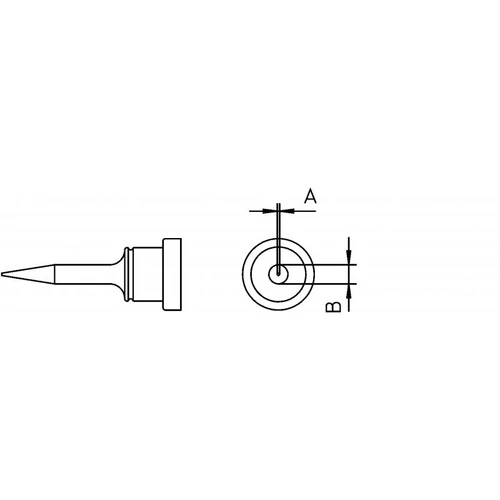 Weller LT 1SA forrasztócsúcs 0.5mm