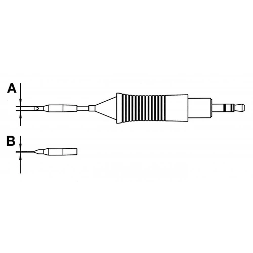 Weller RTM 003 SNW (RT 1SCNW) forrasztócsúcs  0.3 x 0.1 mm