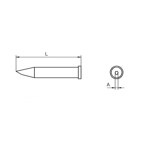 Weller XT AA 1.6 mm, 60 fok