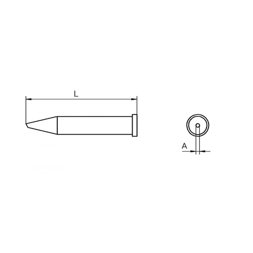 Weller XT F 1.2 mm, 30 fok