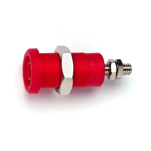 Pomona 72930 Panelre szerelhető IEC 61010 4mm-es (anya) aljzat biztonsági banán dugókhoz