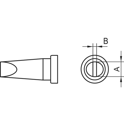 Weller LT K pákahegy 1.2mm