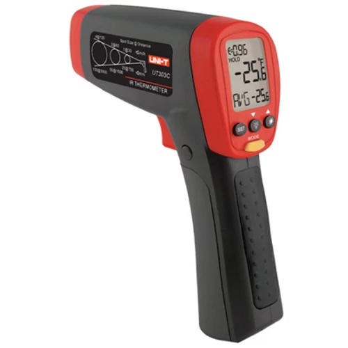 UNI-T UT303C infrahőmérő, 30:1, 1050 Celsius